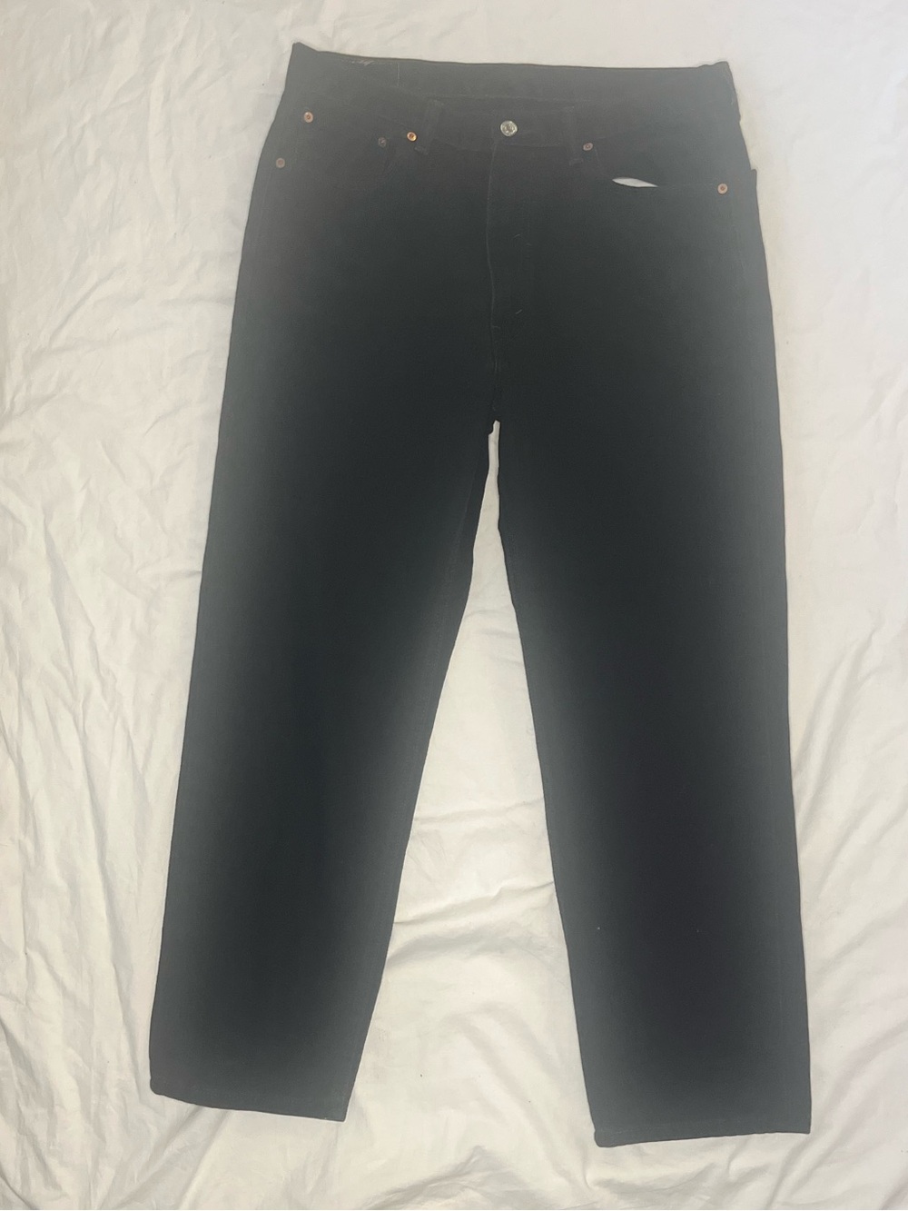 Levi's Black Straight-Leg Men's Jeans